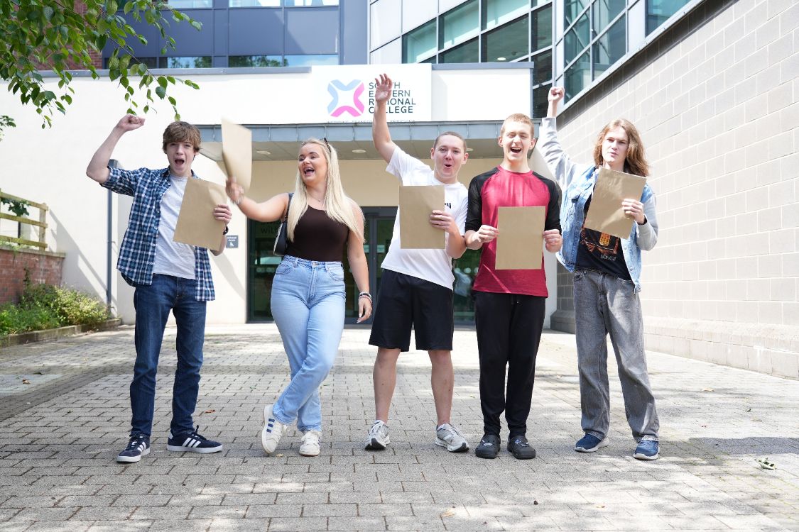 Noah Wilson, Mason Thompson, Tom Anderson, Oscar Hall and Sam McCausland